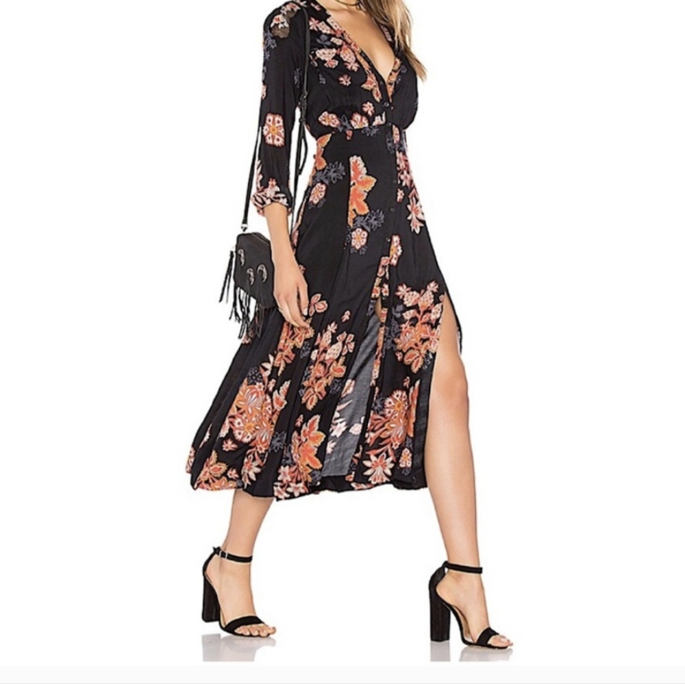 Free People Miranda midi dress